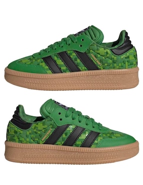 Tenis Adidas Originals para niño Samba XLG J Minecraft