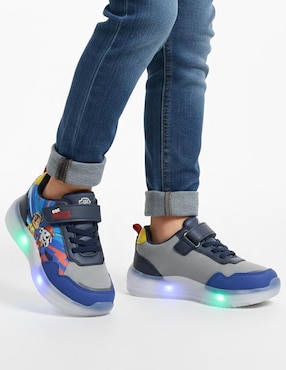 Tenis con luz Kuali Shoes para niño Paw Patrol