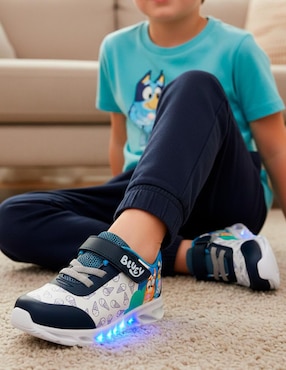 Tenis con luz Tropicana para niño Fun Lights Bluey