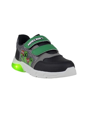 Tenis con luz Yuyin para niño Minecraft