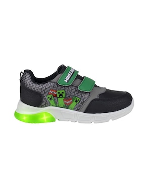 Tenis con luz Yuyin para niño Minecraft