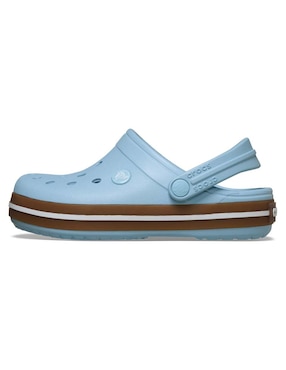 Sandalia Crocs Crocband Gum Clog K para niño