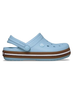 Sandalia Crocs Crocband Gum Clog K para niño