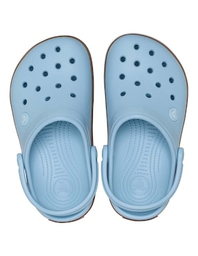 Sandalia Crocs Crocband Gum Clog K para niño