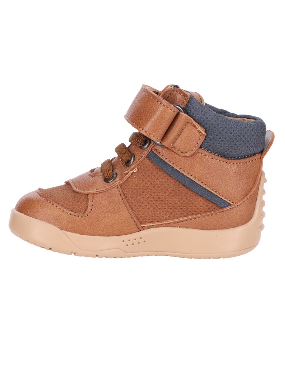 Bota de piel Pull up para niño 3