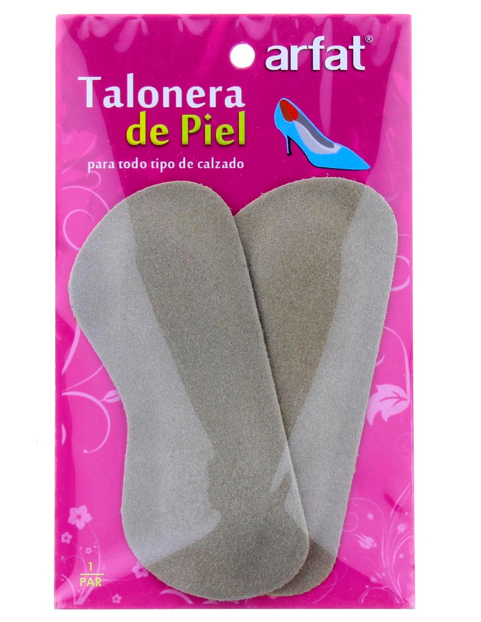 Plantilla talonera de piel