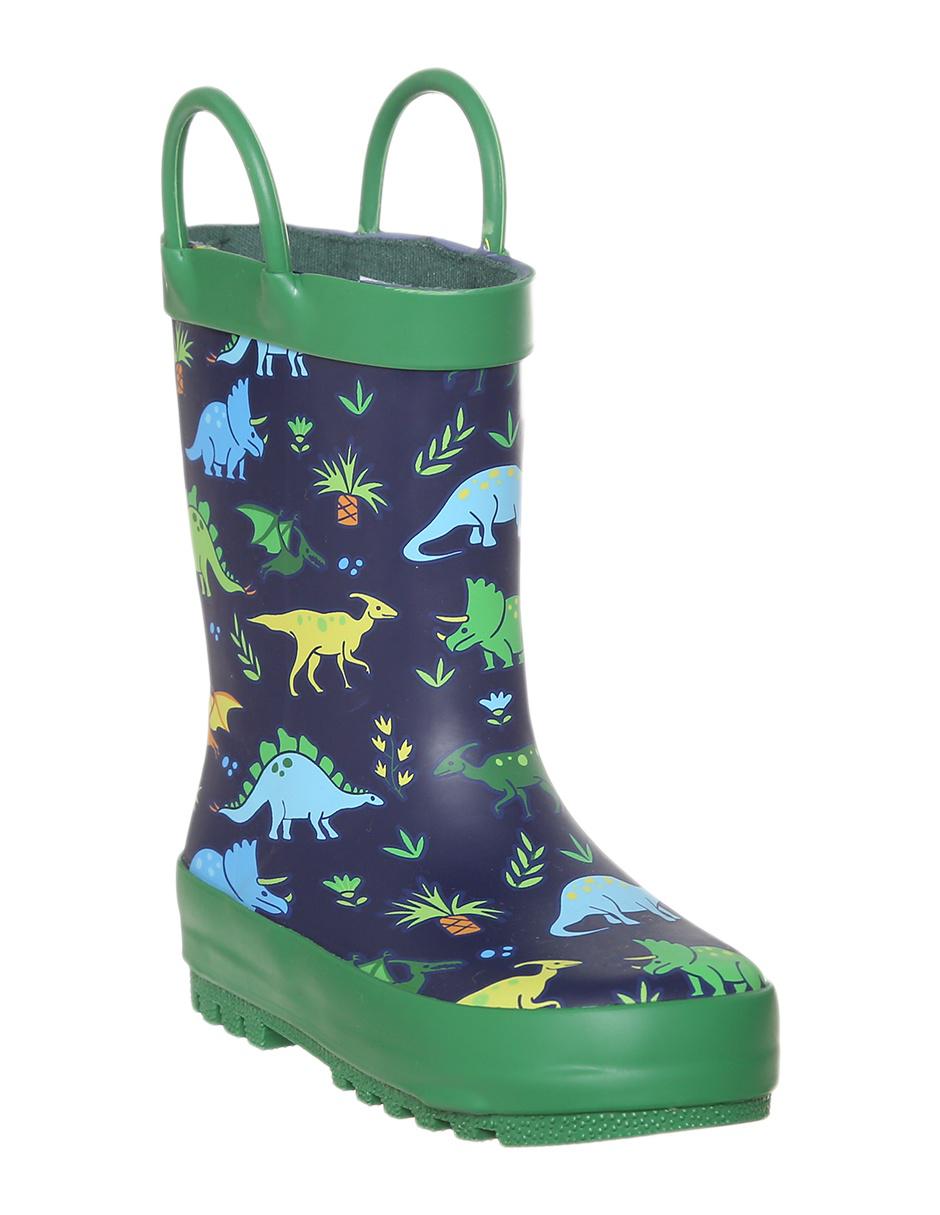 Bota para lluvia con diseño gráfico Mon Caramel para bebé en Liverpool