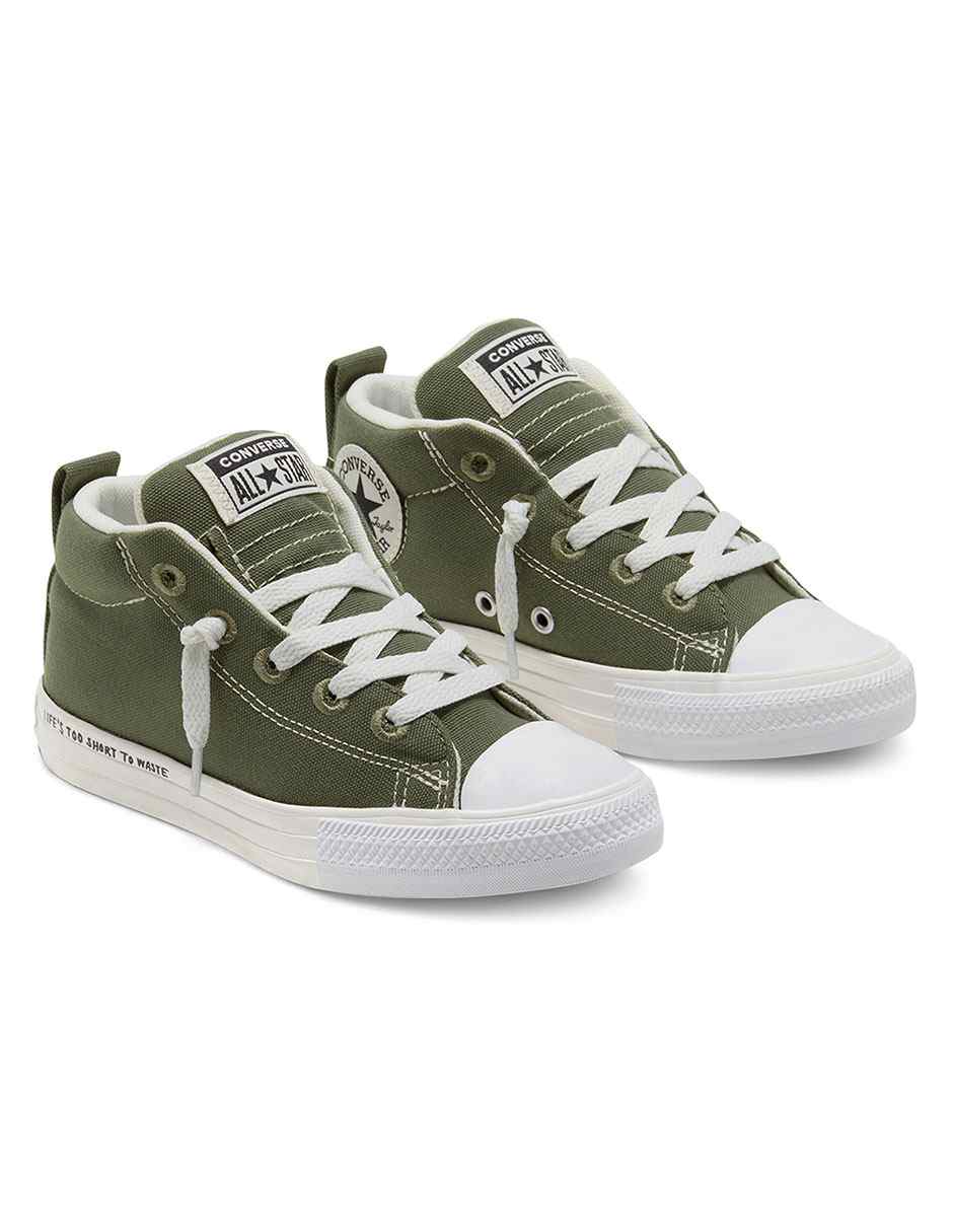 tenis converse verde olivo