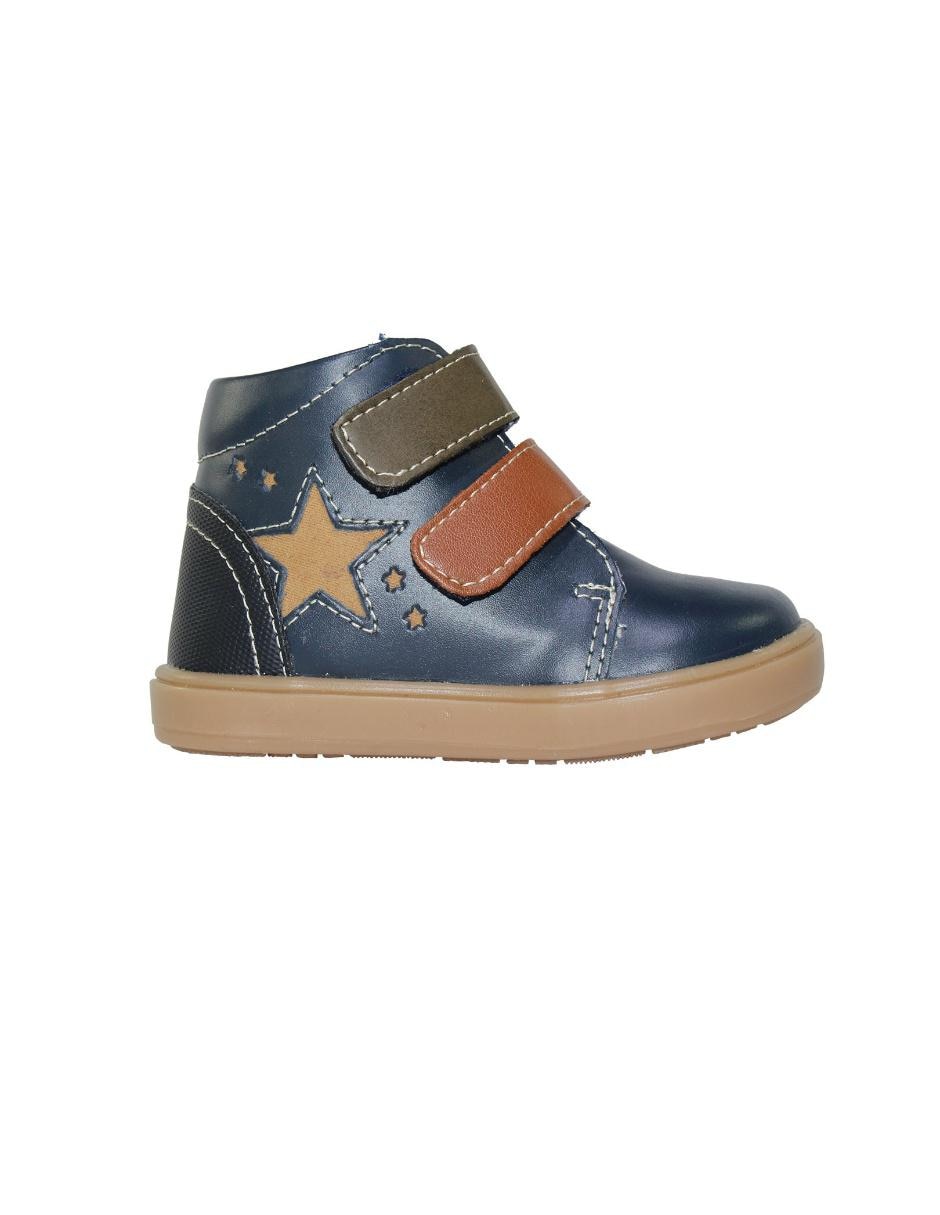 Bota de piel para bebé niño 2