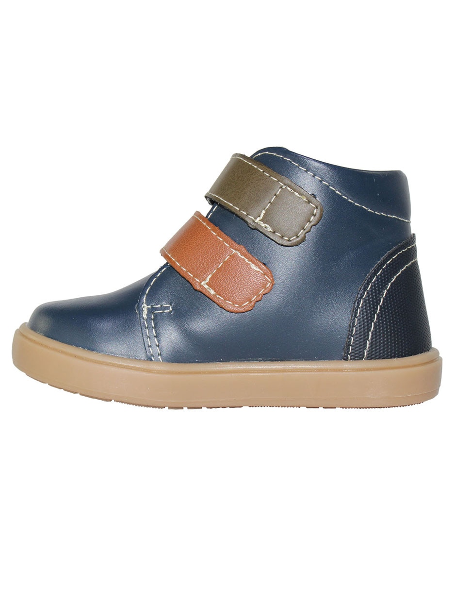 Bota de piel para bebé niño 3