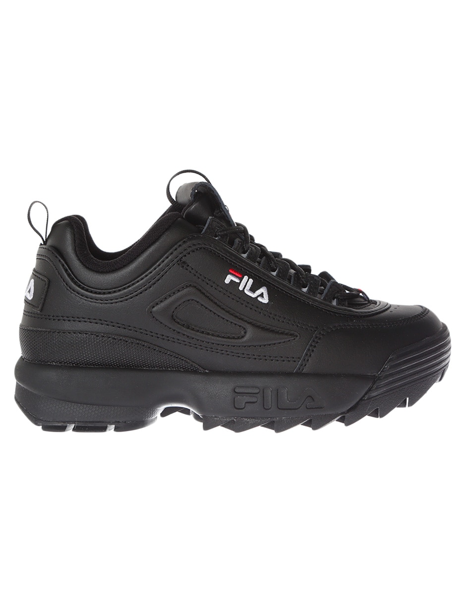 Championes fila negro hot sale