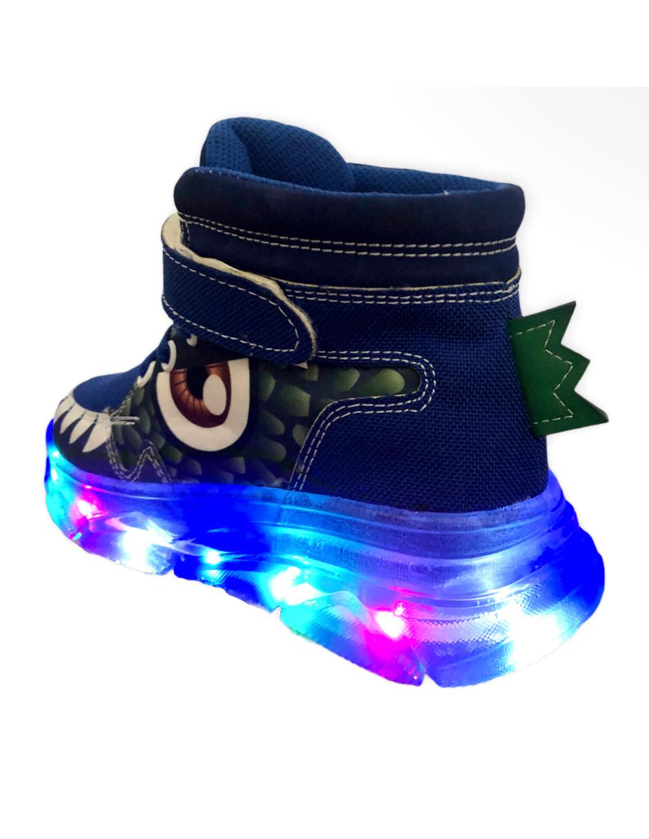 Tenis de best sale led para menino