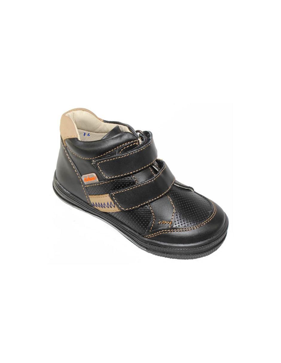 Bota de piel para niño