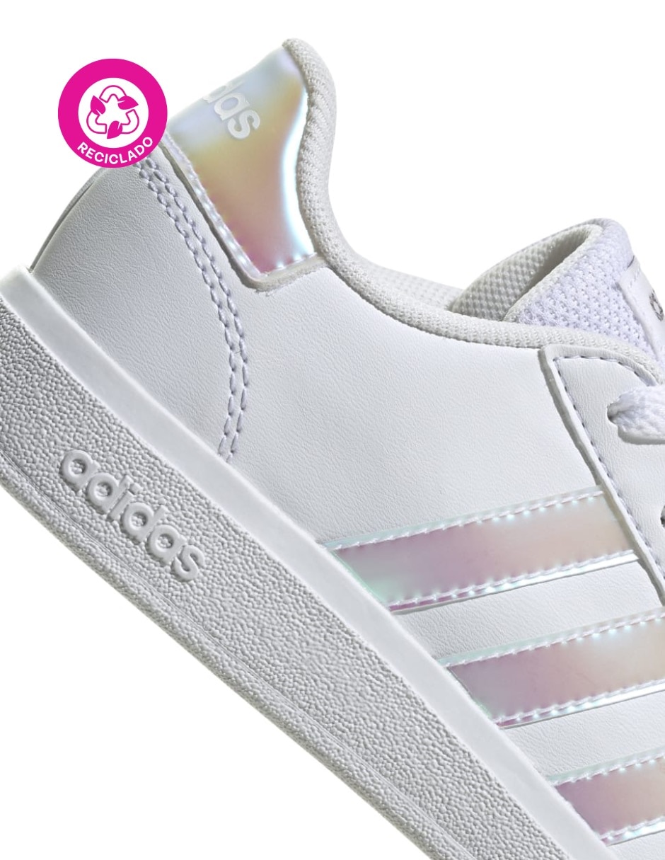 Tenis Adidas para niña Grand Court 2.0 8