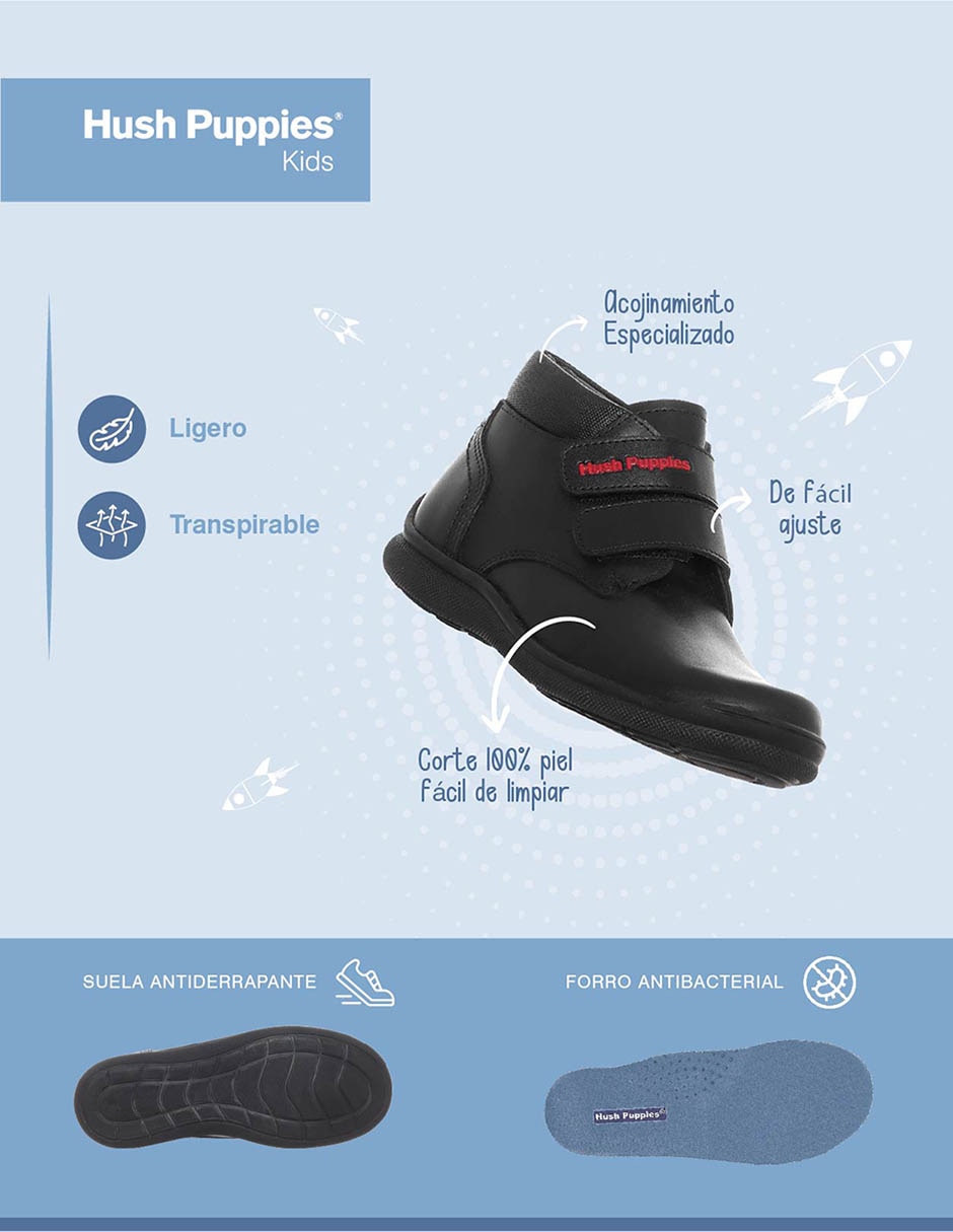 Bota de piel Funny para niño 6