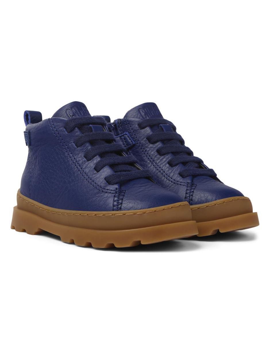 Bota de piel para niño