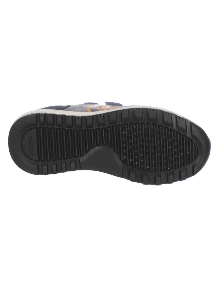TENIS GEOX J159EA LISO AG, 18 CM, GRIS