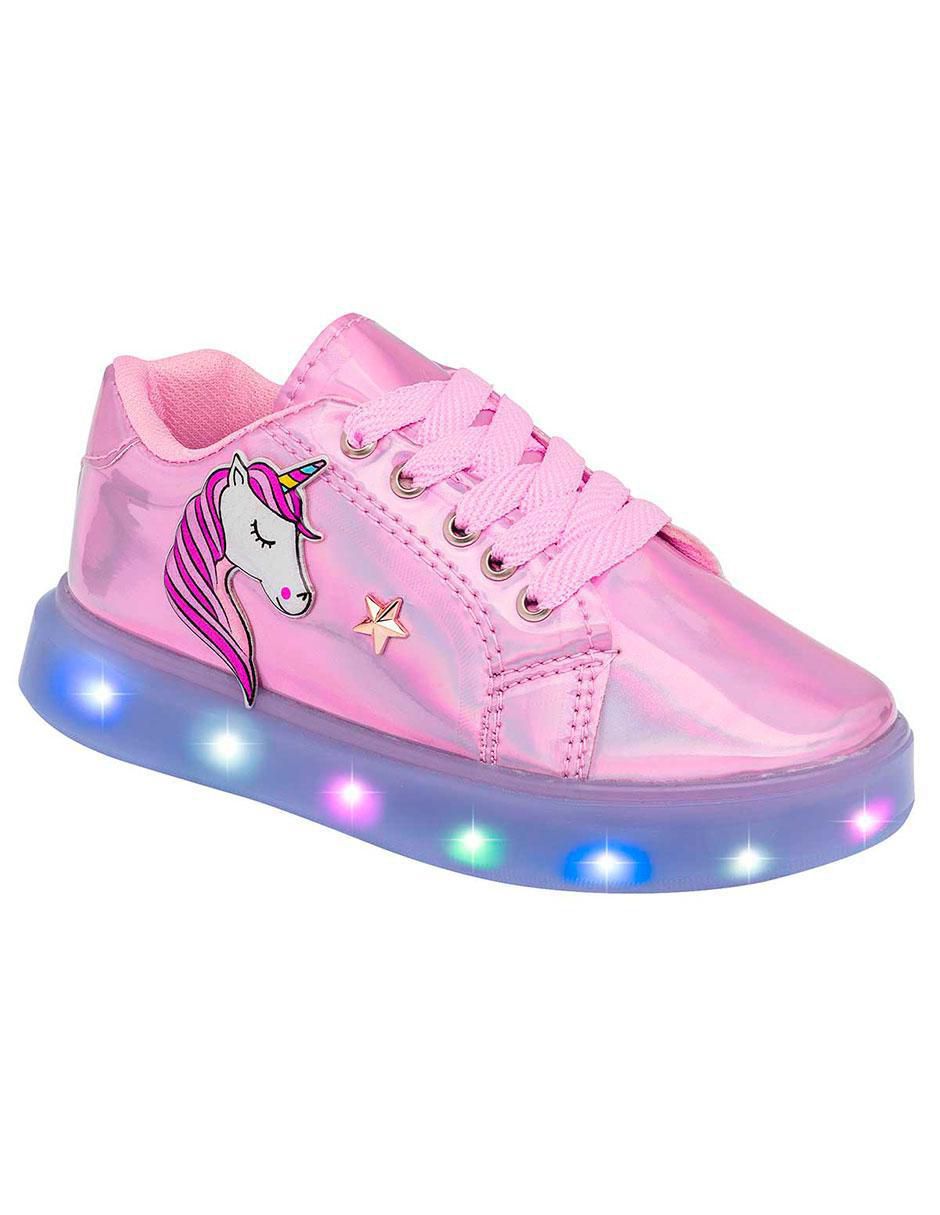 Tenis luz led para niña Tenis luz led para niña