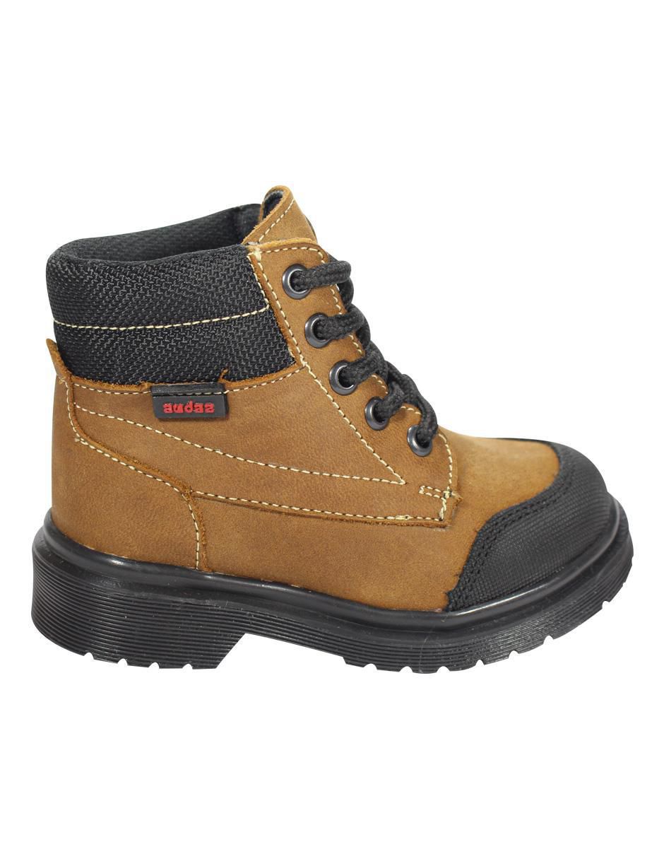 Bota de piel para niño