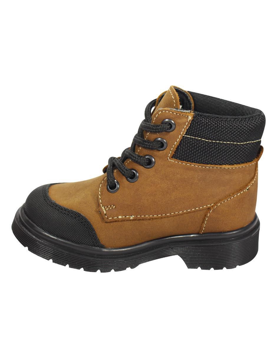 Bota de piel para niño