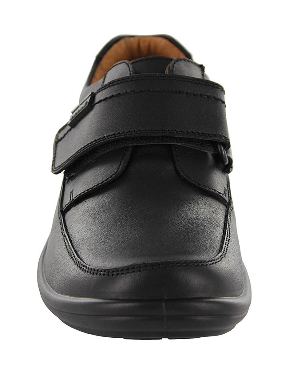Zapato Regreso a clases de piel para niño 3