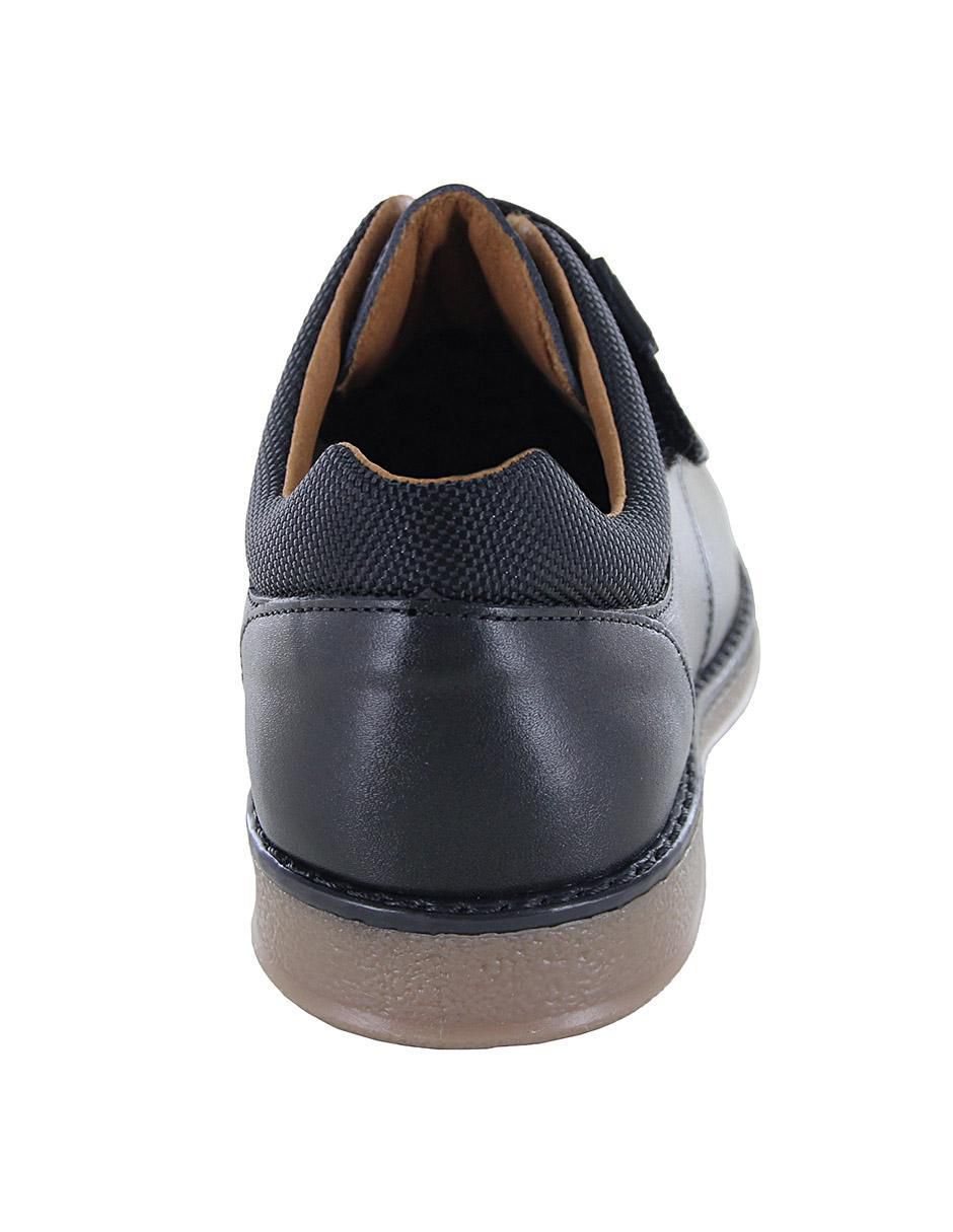 Zapato Regreso a clases de piel para niño 4