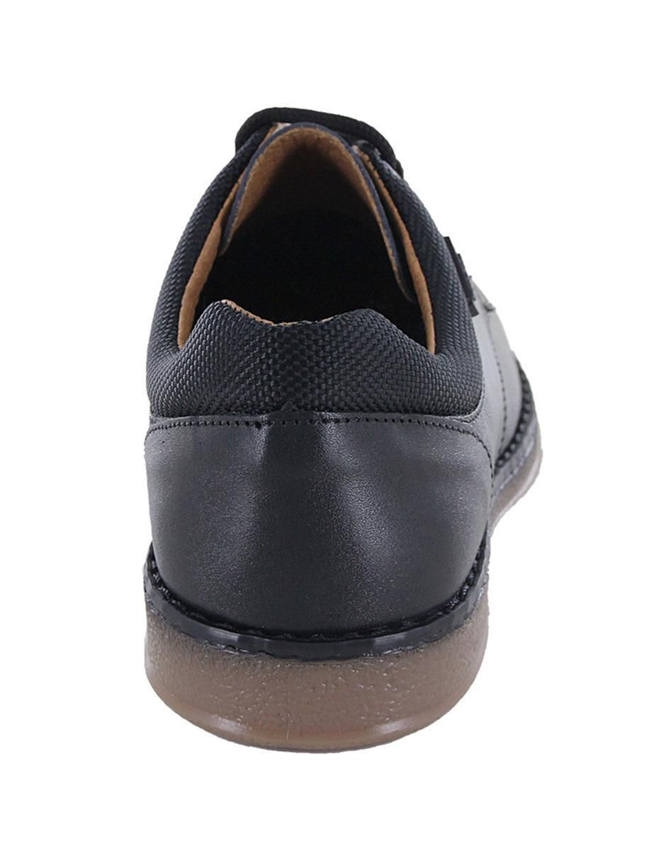 Zapato Regreso a clases de piel para niño 4
