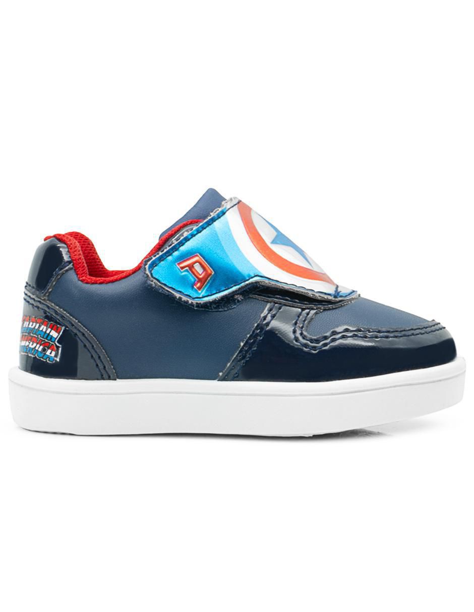 Tenis para niño Marvel Capitán América 2
