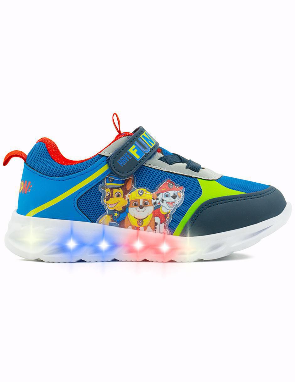 Tenis luz led para niño Marshall 3