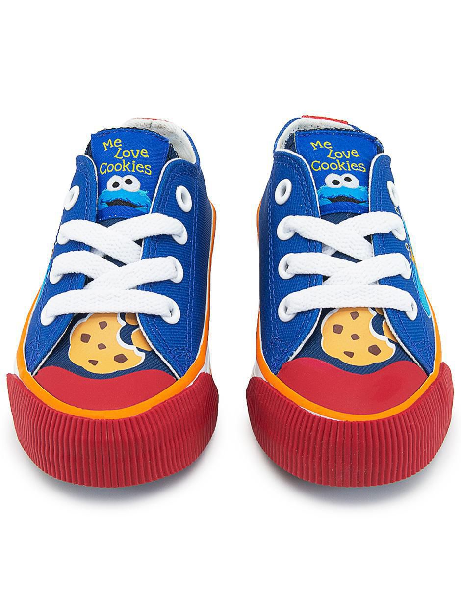 Tenis para niño Plaza Sésamo Come Galletas 3