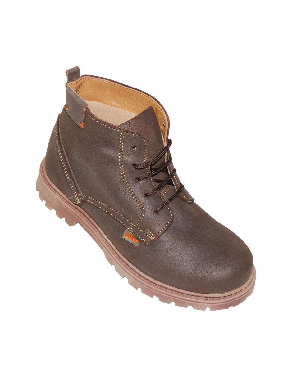 Bota de piel para niño