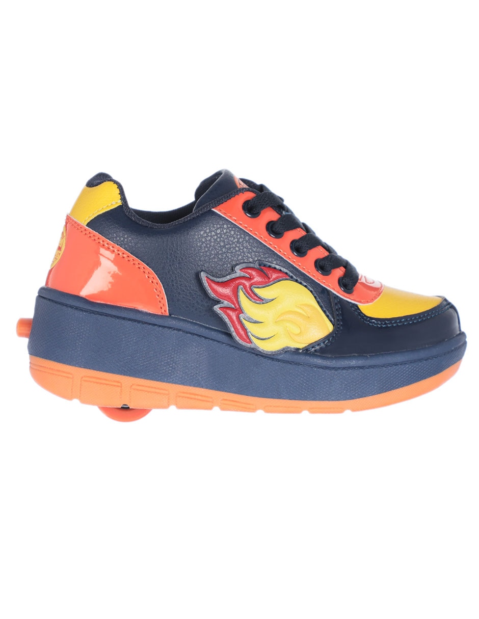 Tenis con ruedas para niño Fire Roller 2