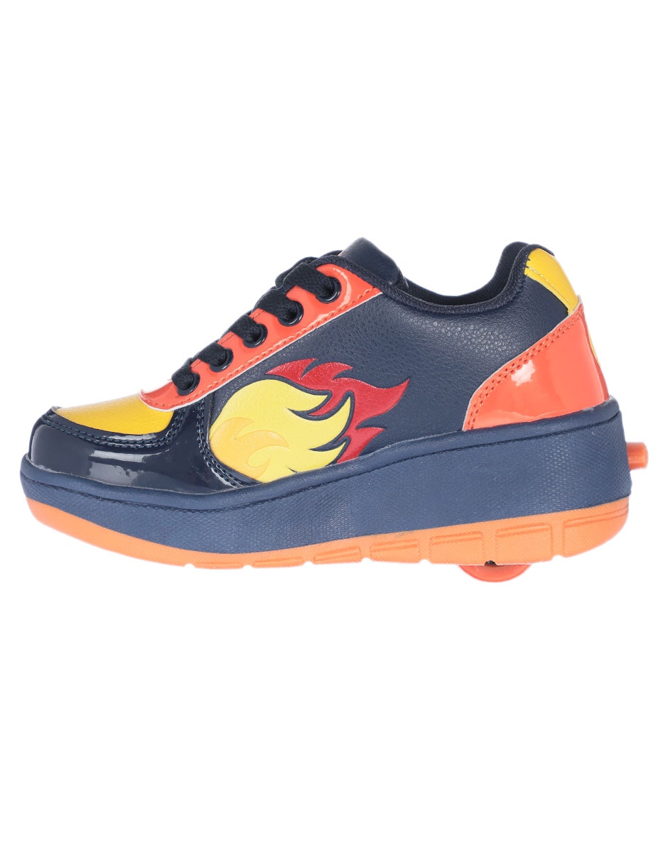 Tenis con ruedas para niño Fire Roller 4