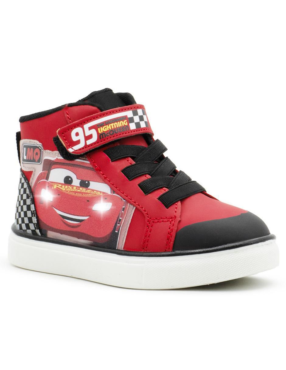 Tenis con luz Disney para nino Cars rayo McQueen Liverpool