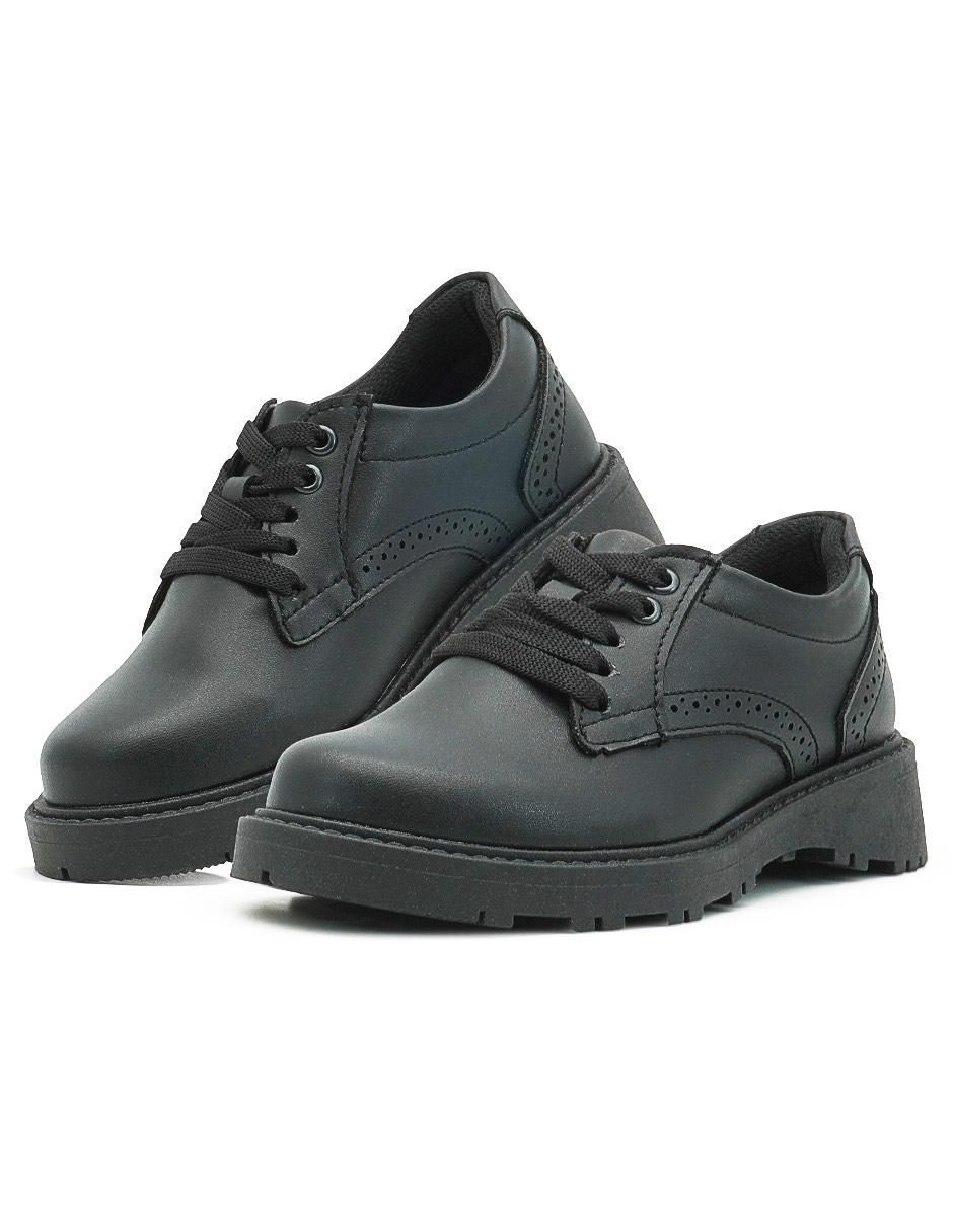 Zapato Back to School de piel para niño 2