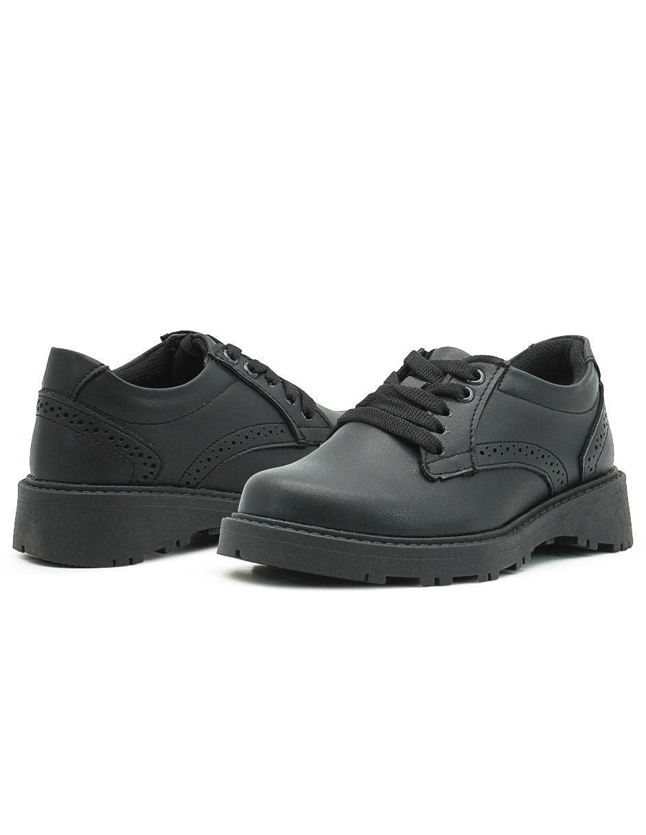 Zapato Back to School de piel para niño 3