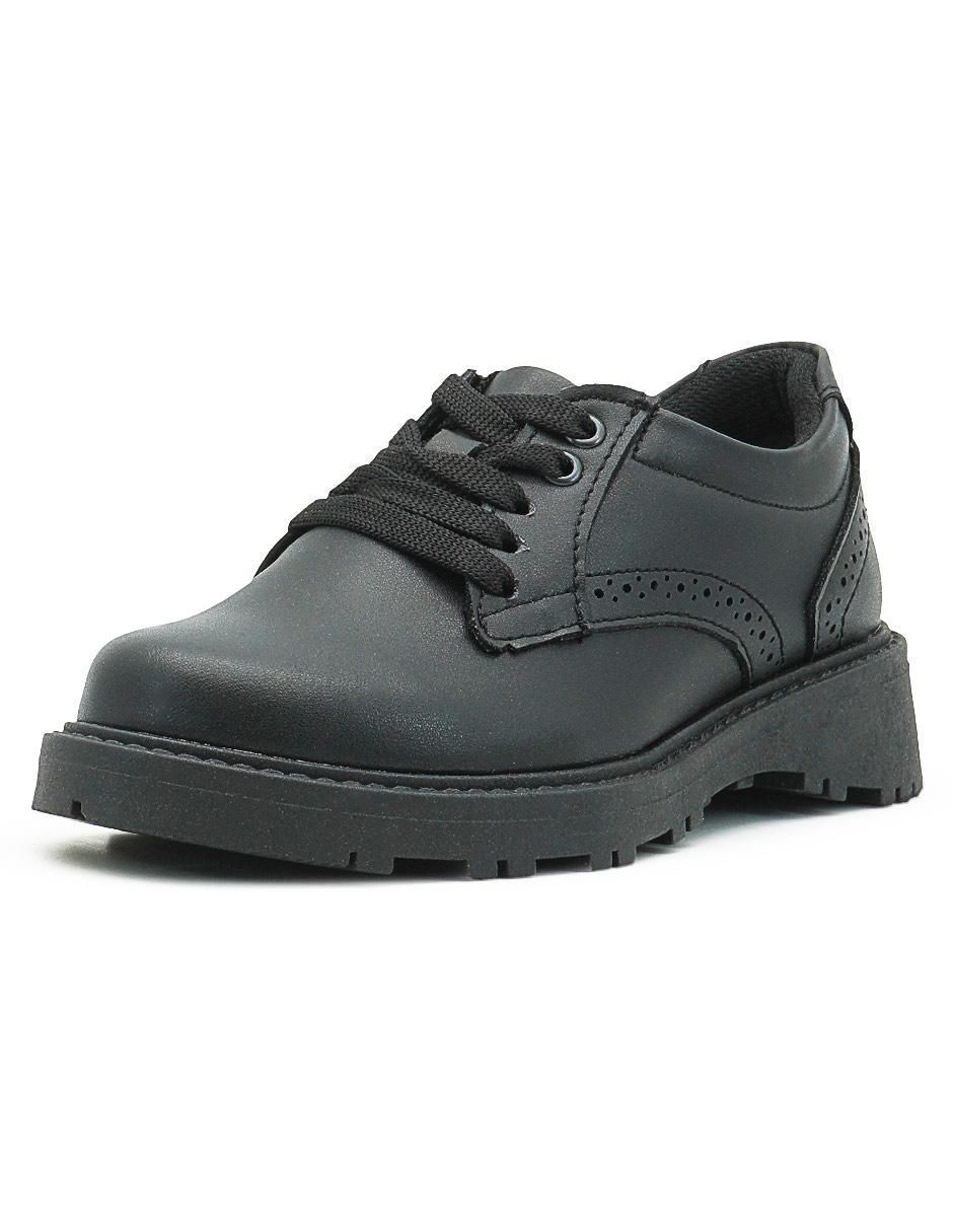 Zapato Back to School de piel para niño 4