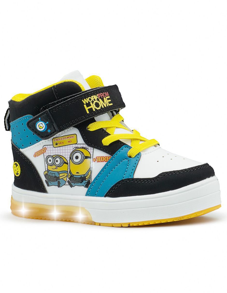 Tenis con luz Bubble Gummers para niño Minions