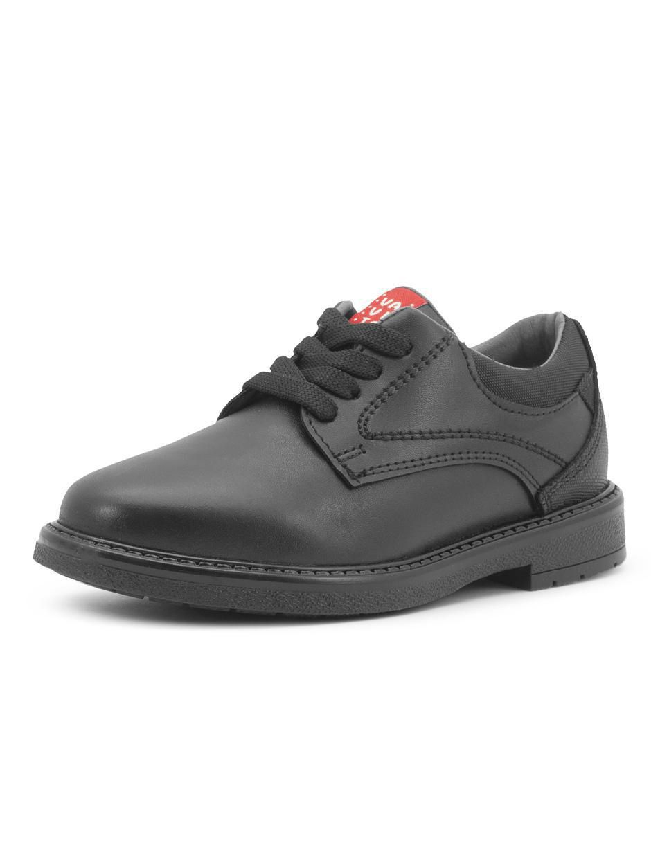 Zapato Back to School de piel para niño 3