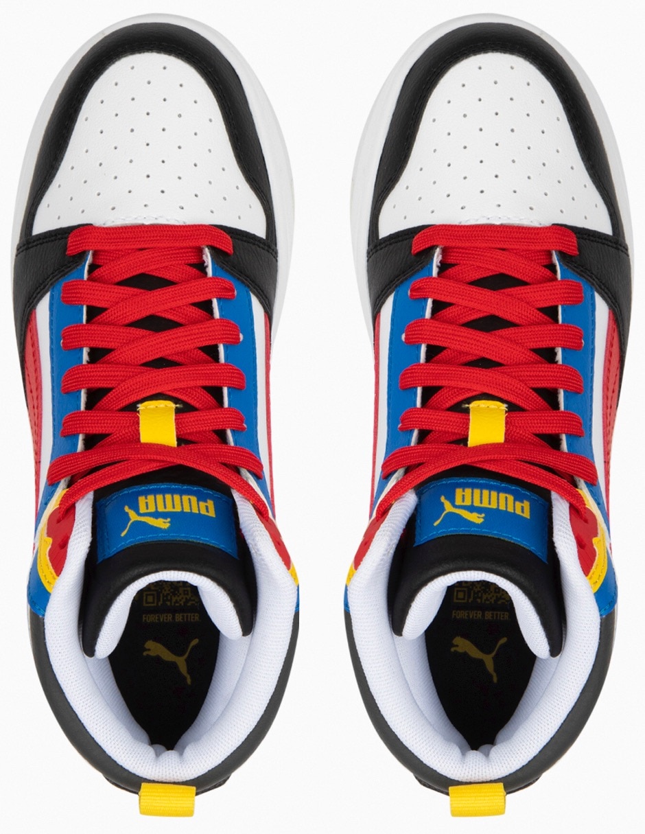 Tenis para niño Rebound V6 Mid Jr 7