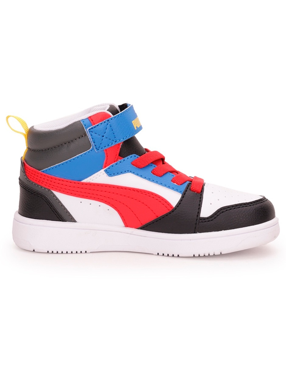 Tenis para niño Rebound V6 Mid Ac Ps