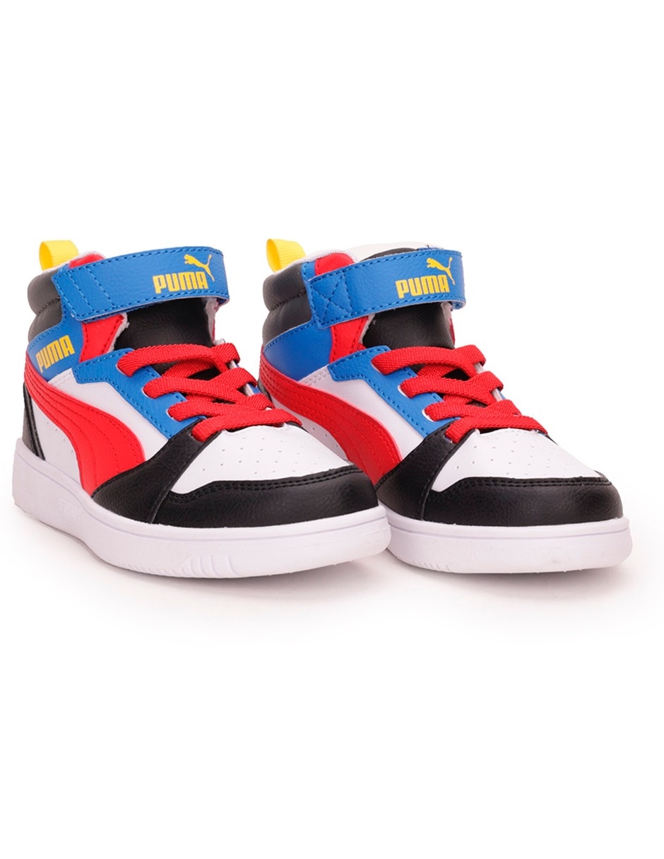 Tenis para niño Rebound V6 Mid Ac Ps 6