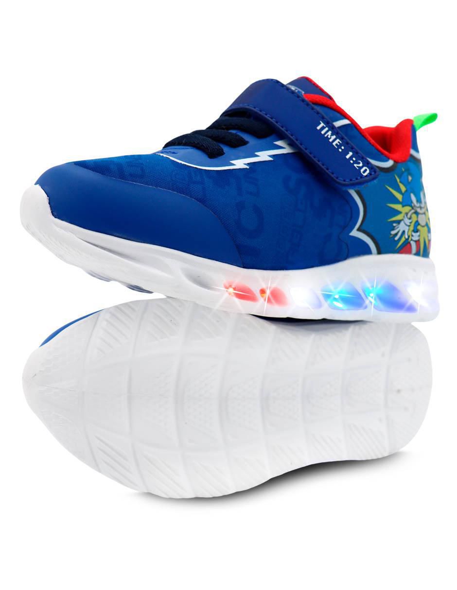 Tenis luz led para niño 3