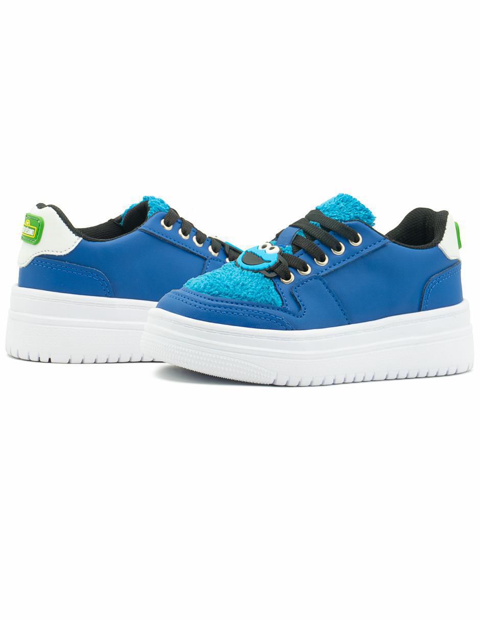 Tenis para niño Plaza Sésamo Come Galletas 5