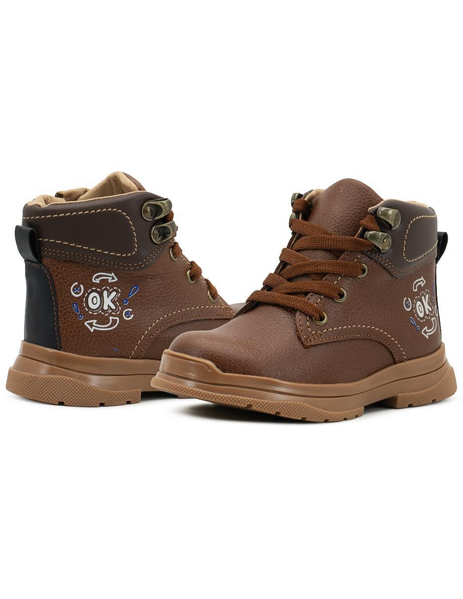Bota de piel para niño 5
