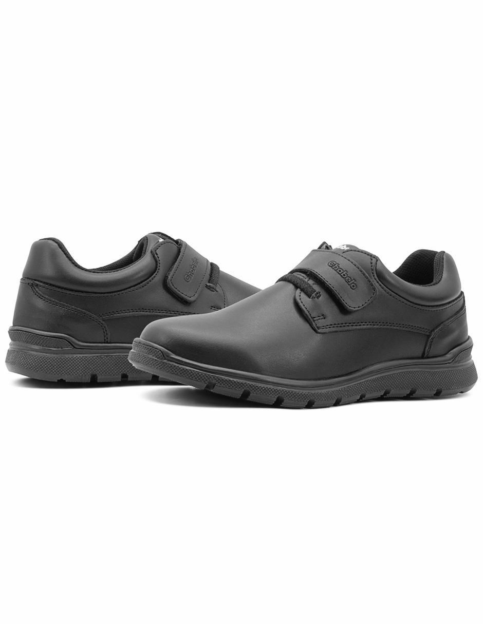 Zapato Back to School de piel para niño 4