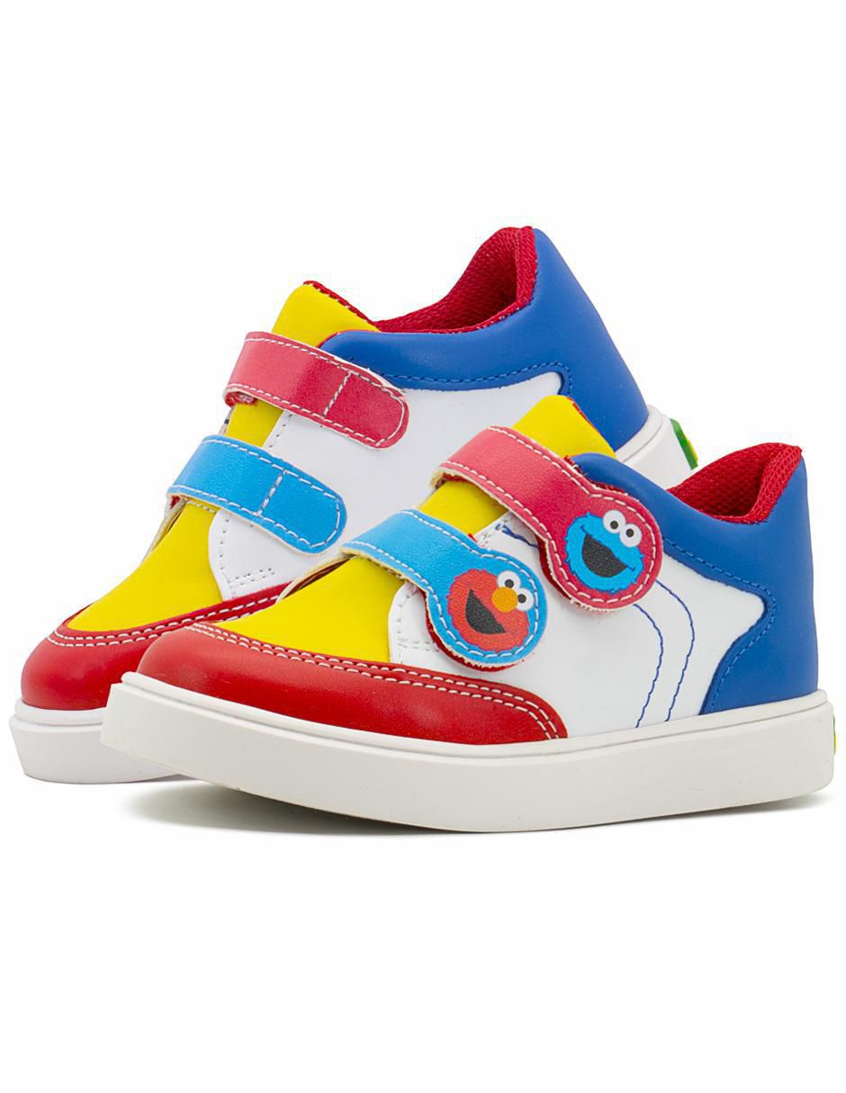 Tenis para niño Plaza Sésamo Elmo 5