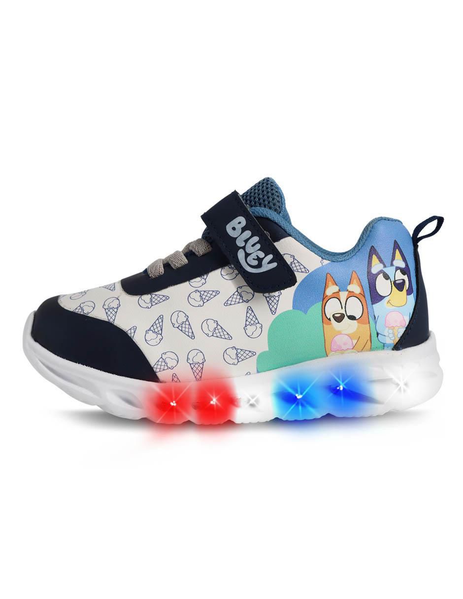 Tenis luz led para niño Bluey Tenis luz led para niño Bluey