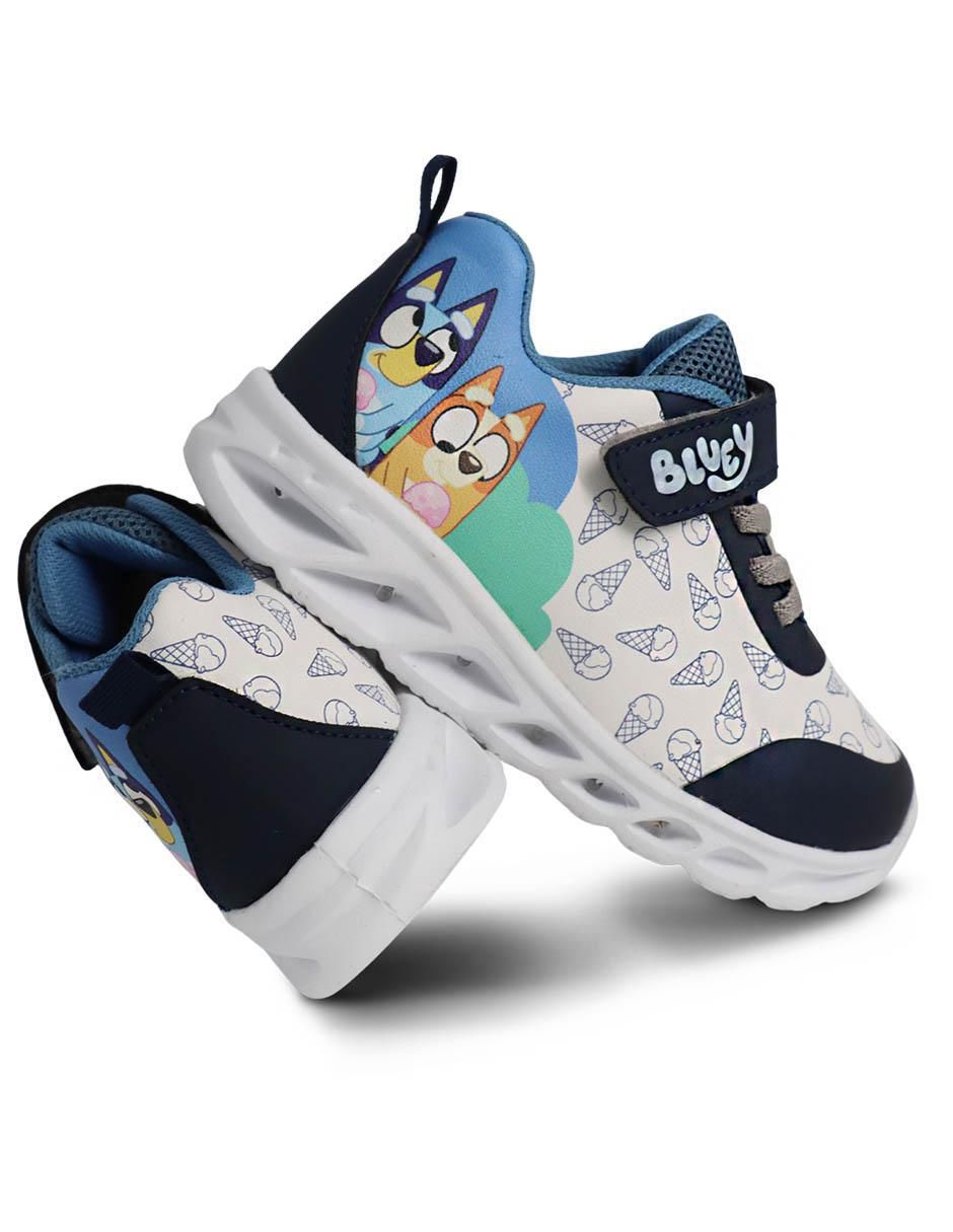 Tenis luz led para niño Bluey 3