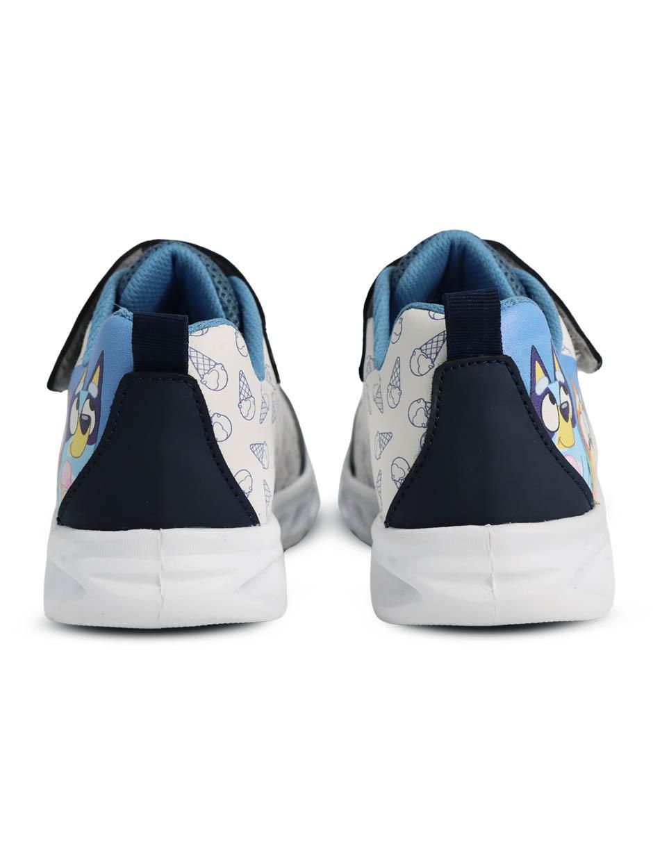 Tenis luz led para niño Bluey 4